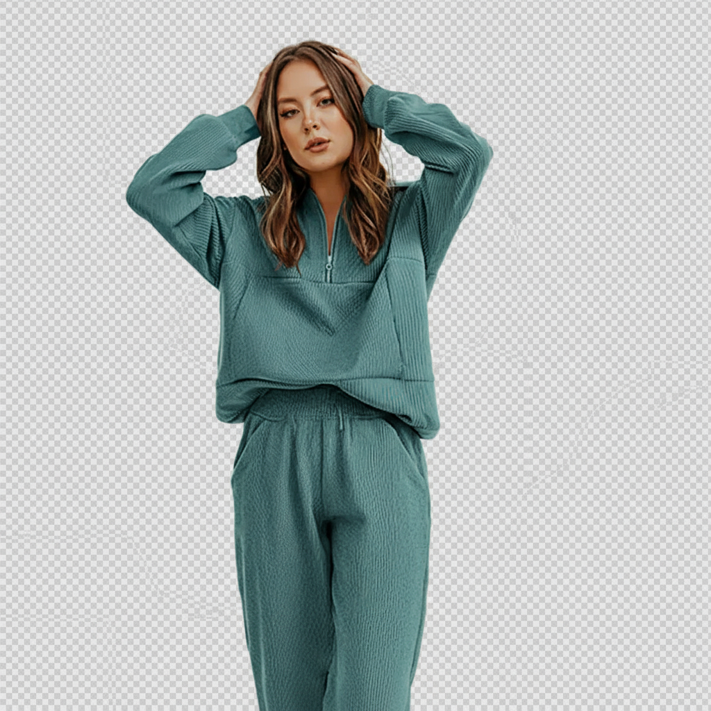 LIORAÉ™ 2-Piece Jogger Sweatsuit Set