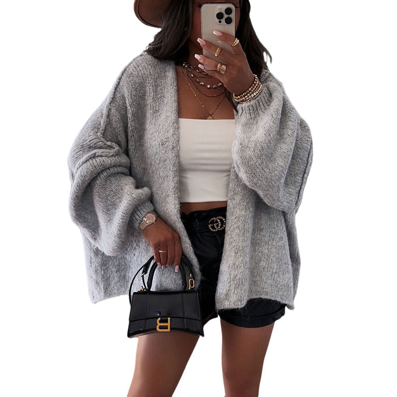 LIORAÉ™ Chic Oversized Knit Cardigan
