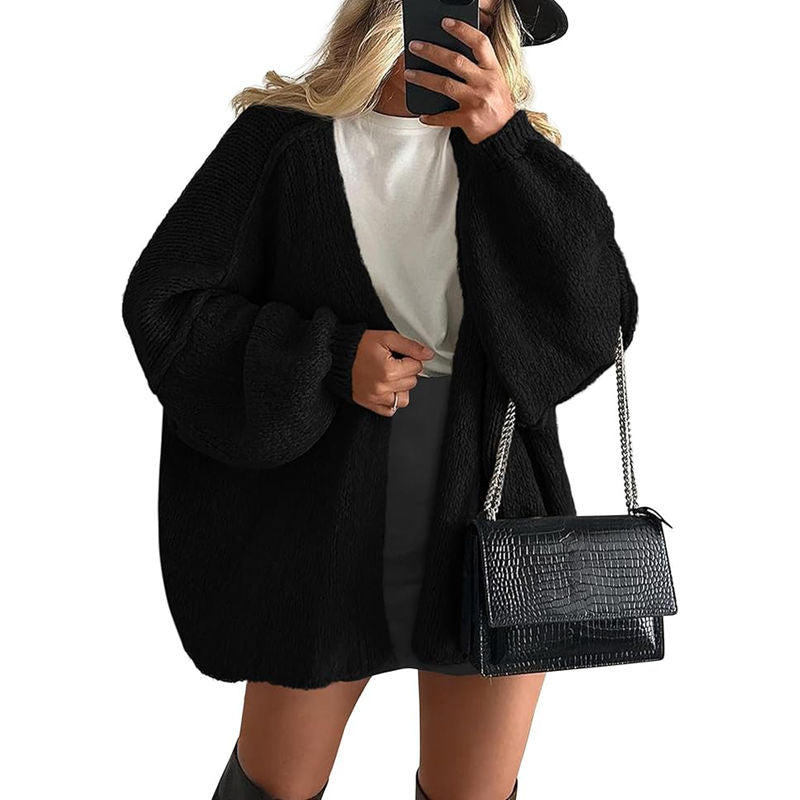 LIORAÉ™ Chic Oversized Knit Cardigan